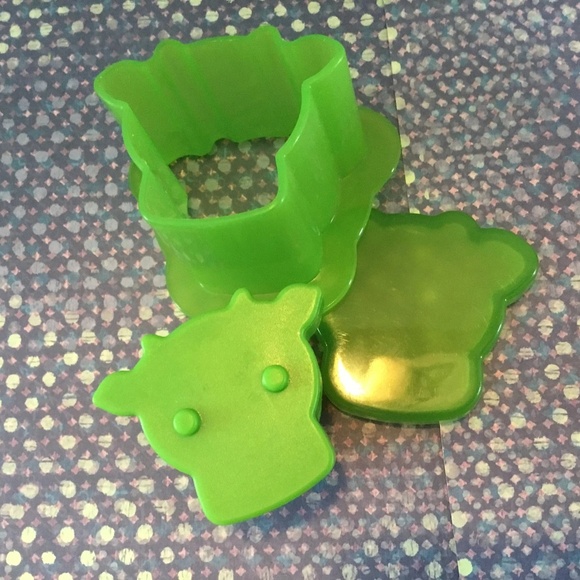 Retro Tovolo Farm animal moulds. Cow-Pig-Chicken- Ice cream moulds -used - Picture 2 of 8